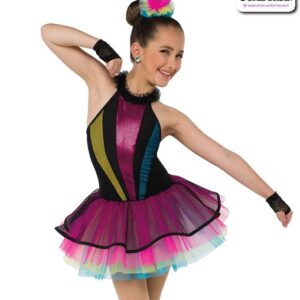 Multicolour Dance Costume